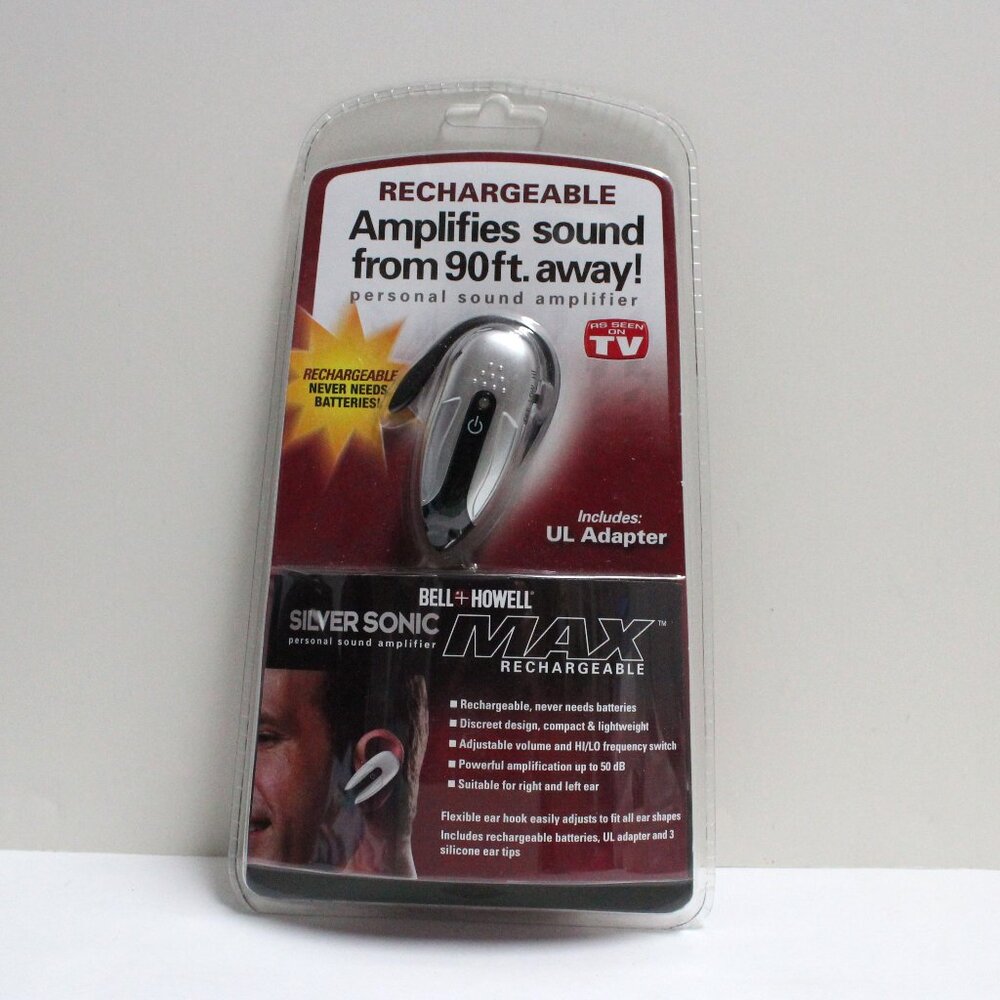Bell + Howell As Seen On TV Rechargeable Personal Sound Amplifier
